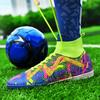 Fußballschuhe Kinder High-Top Fußballschuhe Gummi Kurze Stollen Jugend Sportschuhe Fußball Trainingsschuhe Kunstrasen Herren Fußballschuhe
