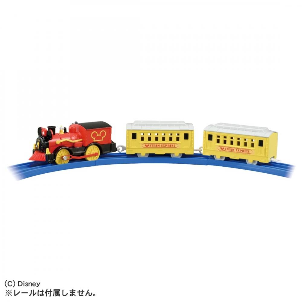 Takara Tomy Boys' ``PLARAIL S-13 Mickey Mouse Poppo and Tank Engine'' Train Train Toy, Ages 3 and up, Passes Toy Safety Standards, ST Mark Certificati