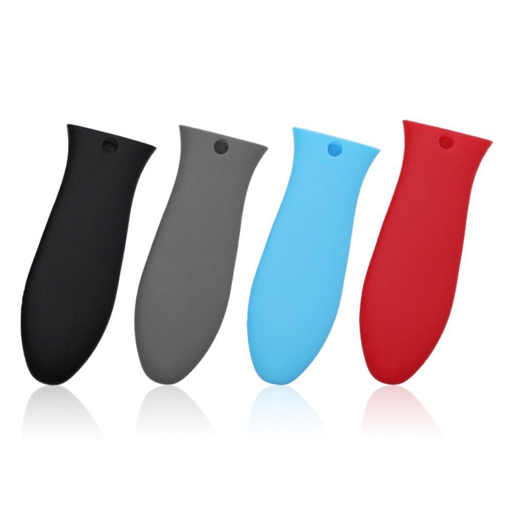 Silicone Pot Handle Cover High Temperature Resistance Cookware Parts Pot Holder Sleeve Anti Scalding Household Pan Handle Cover