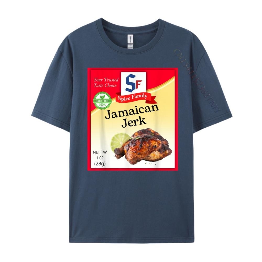 

Jamaican Jerk Condiment Holiday Spice Group Costumes Cute Oversized T Shirt Woman Breathable Brand Clothing Tshirts 3XL