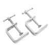 2pcs Clamps Alloy Steel Woodworking Attachments C-Clamp