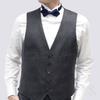 Pointed Silk Bow Tie for Solid Made In Fujiyama Grand Navy Blue Adults, Color, Japan, Woven, Creer,