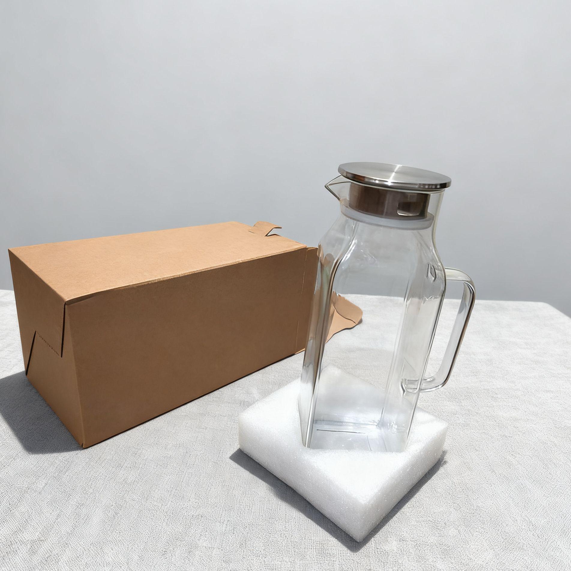 Upgraded Large-Capacity Heat-Resistant Glass Cold Water Jug and Teapot