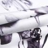 Men's Ink Painting Print Quick Dry Hanfu Cardigan With Seven Part Sleeves
