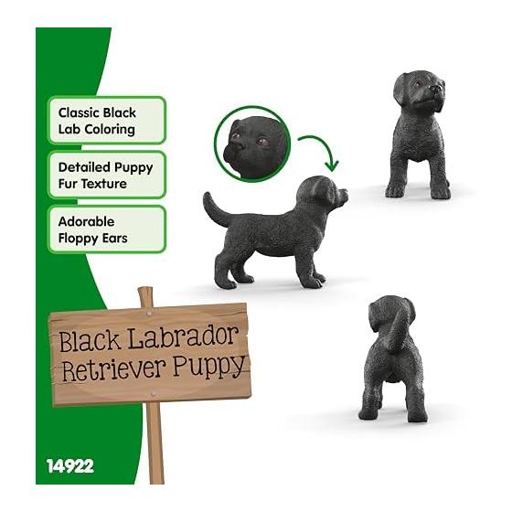 Schleich Farmworld Black Labrador Retriever (pup) 14922