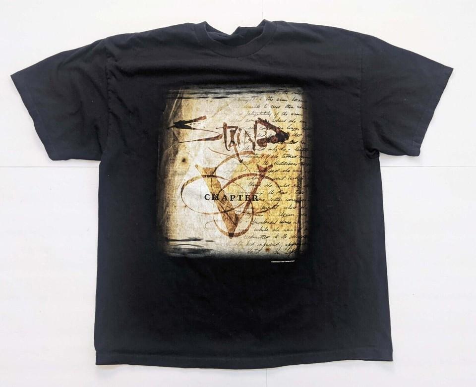 Staind Band Black Chapter 2005 Tour Shirt Classic Unisex S-5XL E1511 XXXXL