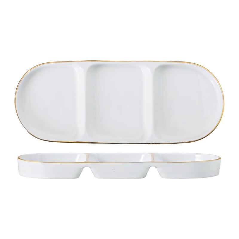 Nordic Ceramic Square Dinner Plate