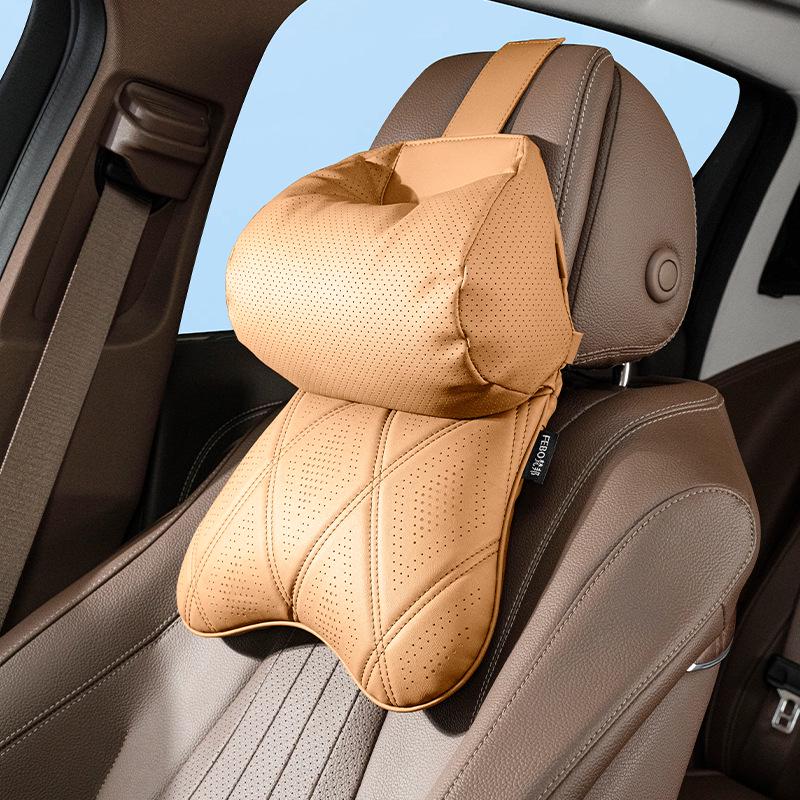 L60 Headrest Lumbar Support Pillow - Comfortable Neck Protection Car Accessory