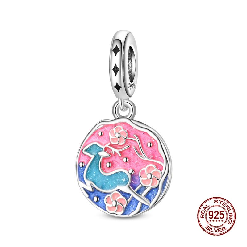 Original Charm Copper Colorful Fantasy Beads Series Charm Bead Fit 3Mm Original Bracelet For Women Diy Jewelry Gift