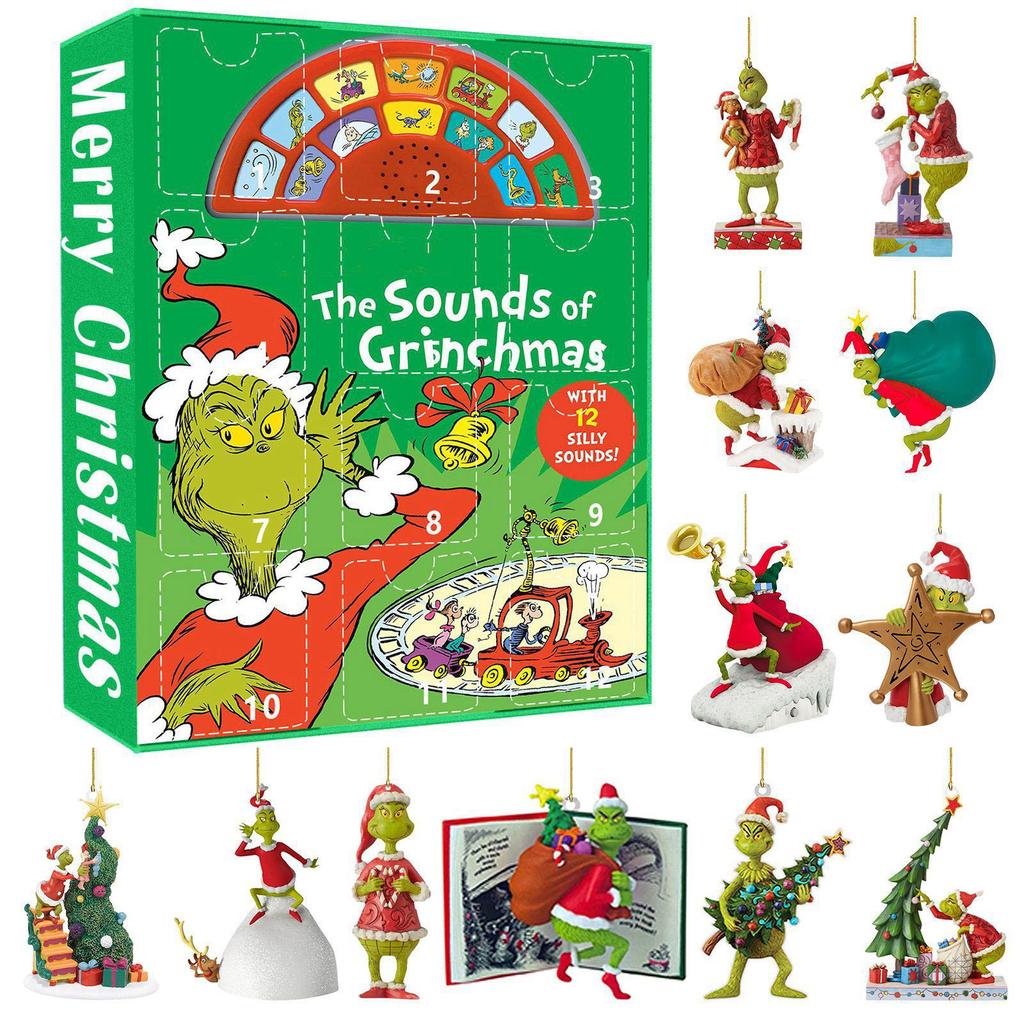 Christmas Advent Calendar Countdown Earrings Advent Calendar Surprise Box Christmas Advent Calendar Surprise Gift