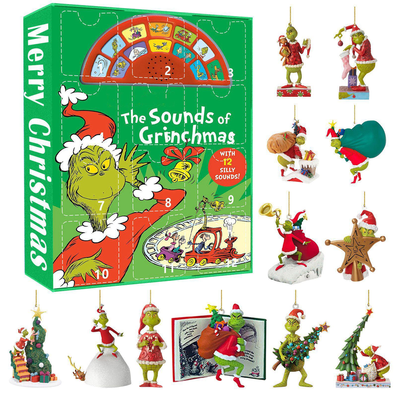 

Рождественский адвент-календарь, серьги обратного отсчета, адвент-календарь, коробка-сюрприз, рождественский адвент-календарь, подарок-сюрприз One Size