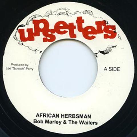 

7inch Record BOB MARLEY, WAILERS - African Herbsman CD024 Upsetters UK 1971 UK Reggae, Ska & Dub
