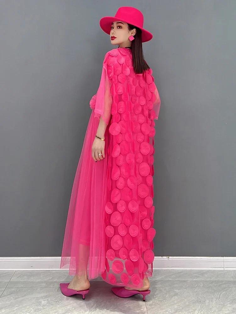 Xitao Solid Patchwork Dress WMD5999