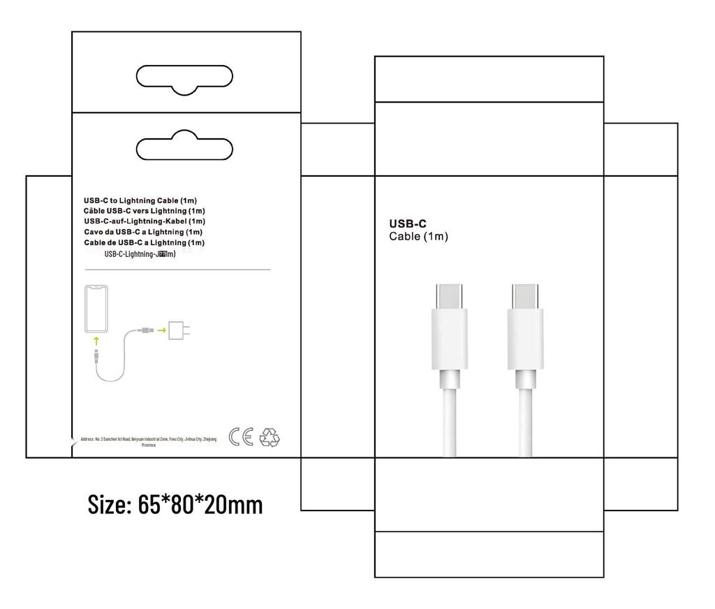 PD Fast Charging Cable: C-C, U-iOS, C-iOS15-16 Compatible