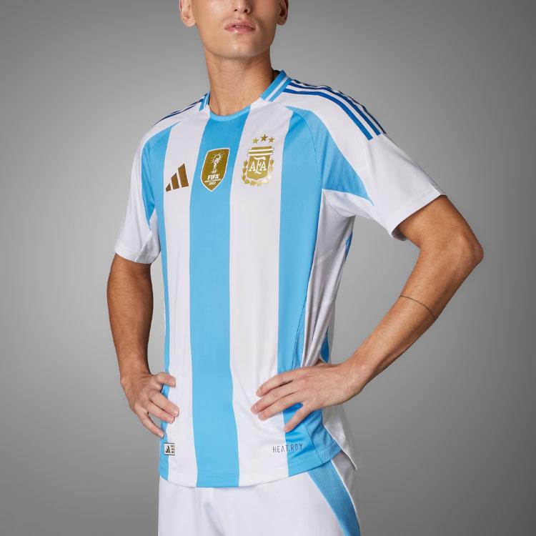 New Adidas Free Shipping With AdiClub Argentina 2024 Home Authentic Jersey IP8388