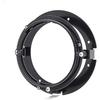 7 Inch Round Headlight Motorcycle Mounting Bracket Ring Mount Brackets For Motorcycle (Black)