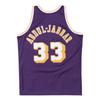 Maillot NBA - Mitchell & Ness - Kareem Abdul-Jabbar - Los Angeles Lakers 1983-84 - Violet - Manches Courtes