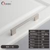 Oukali Modern Design Pull Down Kitchen Hardware Kitchen Cabinets Door Pull Handle Chrome Drawer Handle