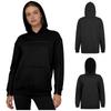 Women Fleece-Lined Adaptive Hoodie Full Arm Chest Access Long Sleeve Pullover Sweatshirt with Pocket for Dialysis Recovery