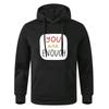 For Male And Women Spring Autumn Men's Casual Solid Color Oversize Black Pullover Hoodie Sweatshirt