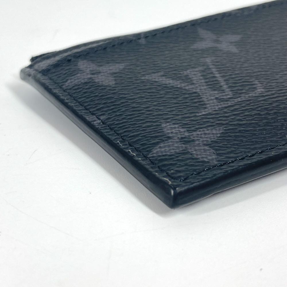 Louis Vuitton M30271 MonogramEclipse Coin Card-holder Wallet Fragment Case Purse