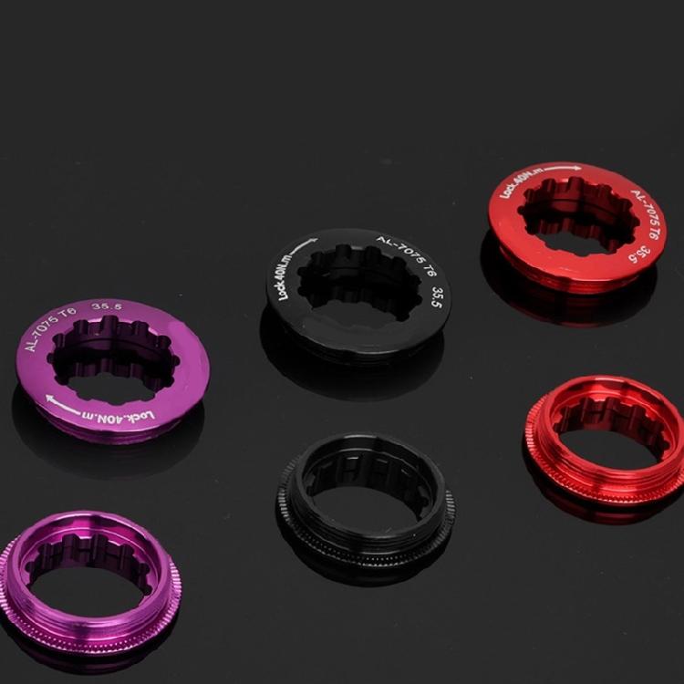 11T Cassette Flywheel Lock Cover Aluminum Alloys Freewheel Caps Rings Bike Flywheel Locking Washer Road Bike Part
