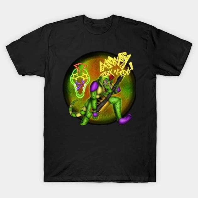 Rock N Roll - Montgomery Gator Made in Australia T-Shirt M
