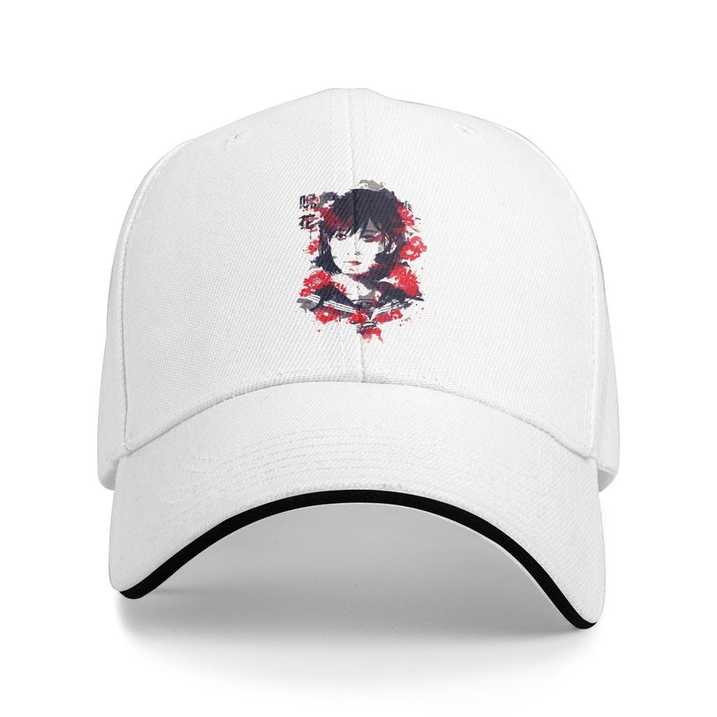Silent Hill F Horror Game Baseball Cap Fashion  Sandwich Cap Unisex Style Adjustable Caps Hat Activities