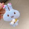 Cartoon Little Bear Pendant Cute Bunny Doll Plush Toy Pendant Kawaii Stuffed Animal Pendant Backpack Decoration Accessories Gift