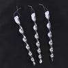 5 Pcs/set Bird Repellent Rod Wind Twisting Scare Rod Spiral Deterrent Reflective Anti-bird Tool