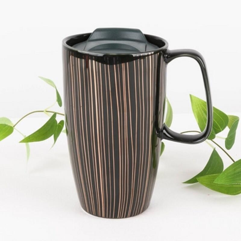 Stripe Tumbler (500ml) Dark Green