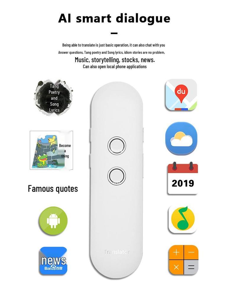 Lifa T4 Multi-Color Bluetooth Voice Translator