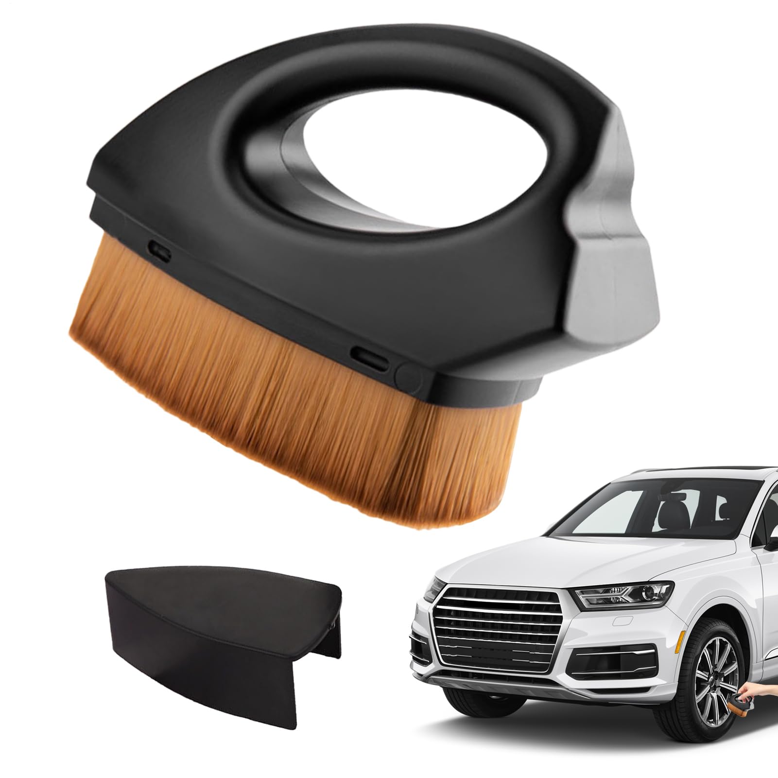 Gevrkjenp Car Tire Brush, Wheel Cleaning Brush, Auto Wheel | Portable Car Wheel See description
