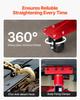 VEVOR Auto Body Frame Puller Straightener, 6T Tension Car Body Repair Equipment with 6000PSI Hydraulic Foot Pump & Swivel Post