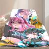 Kpop Demon Hunters Pattern Blanket, Cozy Blanket for All-Season Comfort On Sofas, Beds, Office, Car, Camping and Travel