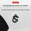3D three-dimensional Longteng car label decorative sticker Xuanyinglong car decoration metal side label tail label car sticker