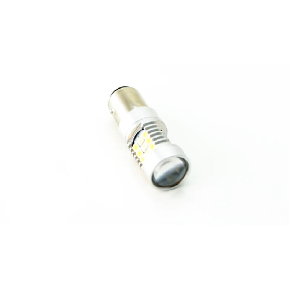 White/Amber High Power 28-SMD 1157 Switchback LED Bulbs For Turn Signal Lights