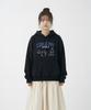 Small Friends Oversized Hoodie Black