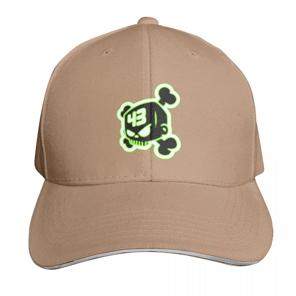 Kšiltovka Ken Block Skull 43 Módní Ležérní Baseballové Čepice Nastavitelná Čepice Hip Hop Letní Unisex Baseballové Čepice