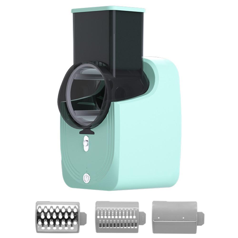 Efficient Electric Vegetable Cutter Effort-saving Vegetable Slicer Vegetable Processor Restaurant US Plug 220 V