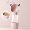 Cloud Shape Outdoor Dog Water Bottle 2 in 1 Pet Snack Dispenser Dog Water Dispenser  Puppy