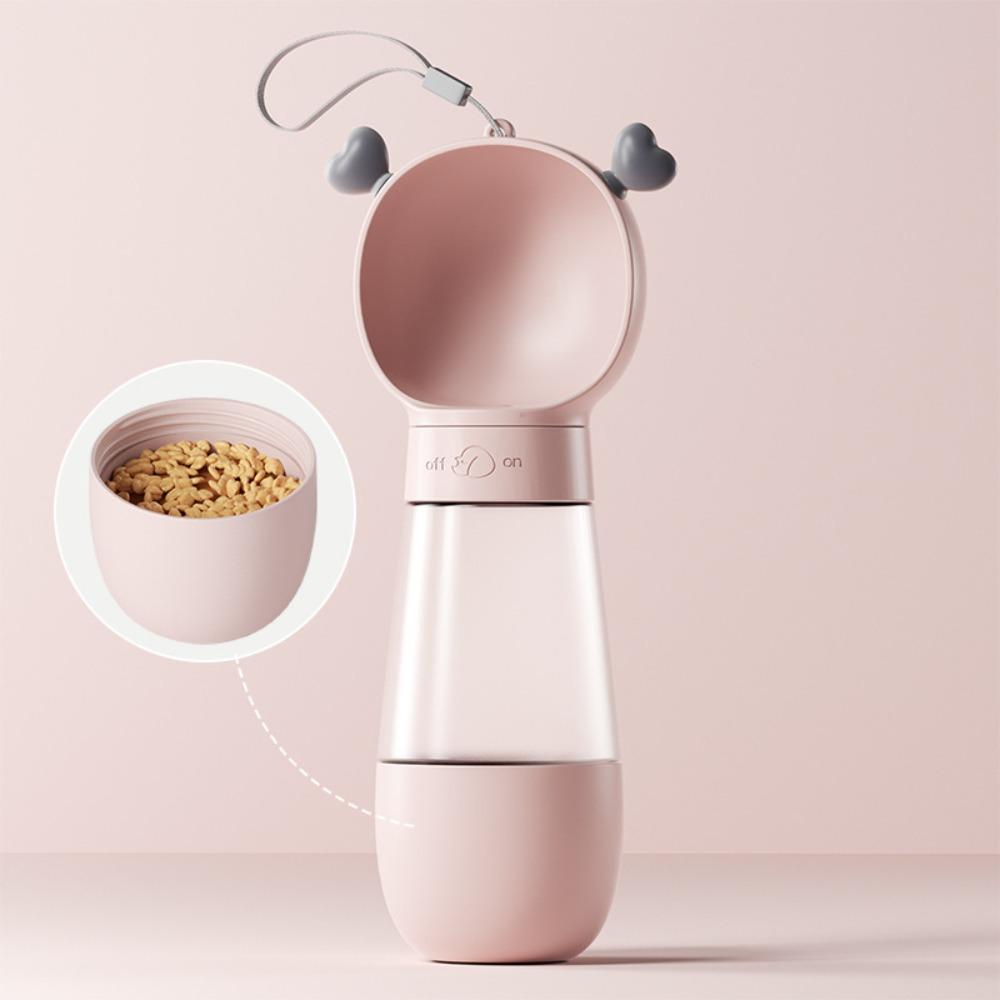 Cloud Shape Outdoor Dog Water Bottle 2 in 1 Pet Snack Dispenser Dog Water Dispenser  Puppy