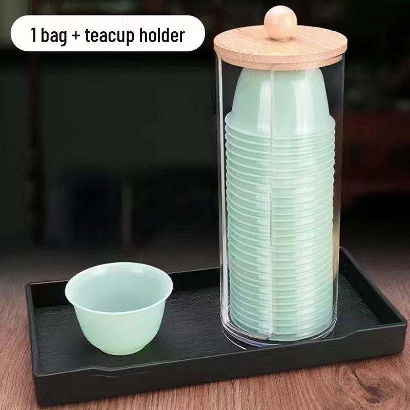 Disposable Rice Husk Travel Tea Set