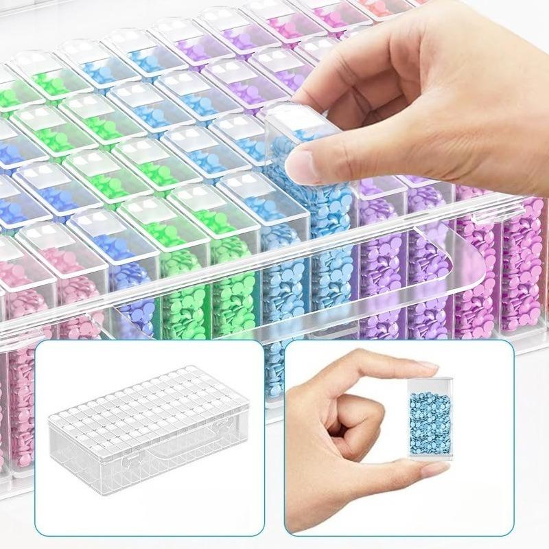 Diamond Painting Tools Accessories Storage Box Container Diamond Embroidery Accessories Drill Box Mosaic Container Case