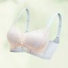 Seksowny koronkowy biustonosz push-up z bocznym zebraniem, zapobiegający opadaniu, z regulacją piersi bocznych, bez fiszbin