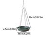 Weather Resistant Bird Feeder And Bird Bath Multipurpose with Hanging Chain For Attracting Wild Birds In Garden