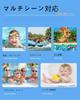 Swimming Goggles for Adults and Swimming Ages 7 and Underwater Adjustable Easy To Nose Protective Case Competitive Unisex [MiniAya] Children, Goggles,