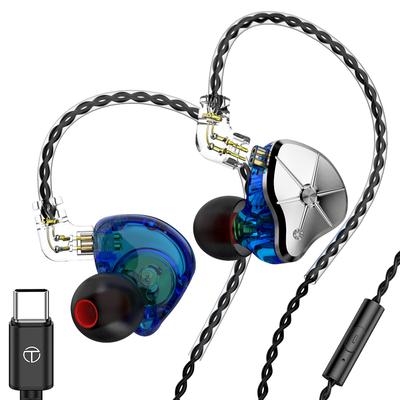TRN STM 1DD 1BA Hybrid In Ear Earphone HIFI Monitor Running Sport Earphone Earplug Hybrid Replaceable Filter Headset TRN Conch