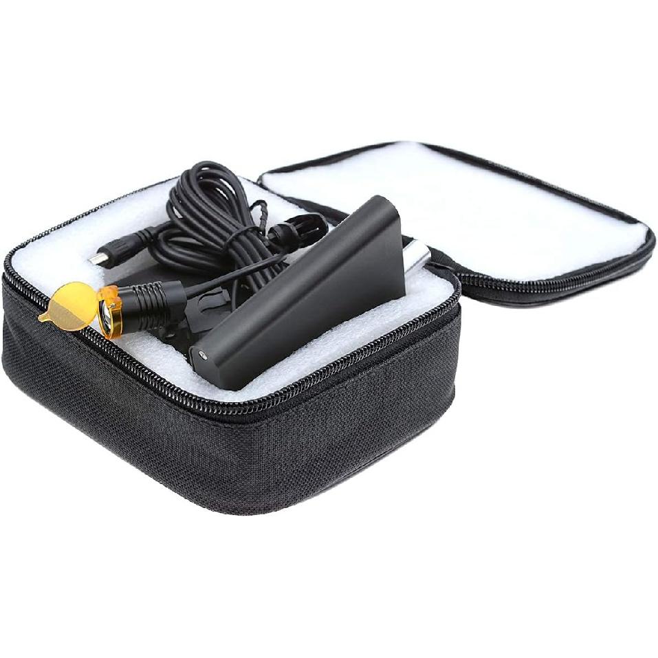 

Стоматологический 3 Вт Портативный Светодиодный Налобный Фонарь Налобный Фонарь, 3 Вт Светодиодный Налобный Фонарь с Пластиковым Зажимом и Фильтром для Медицинского Бинокулярного Увеличителя чёрный