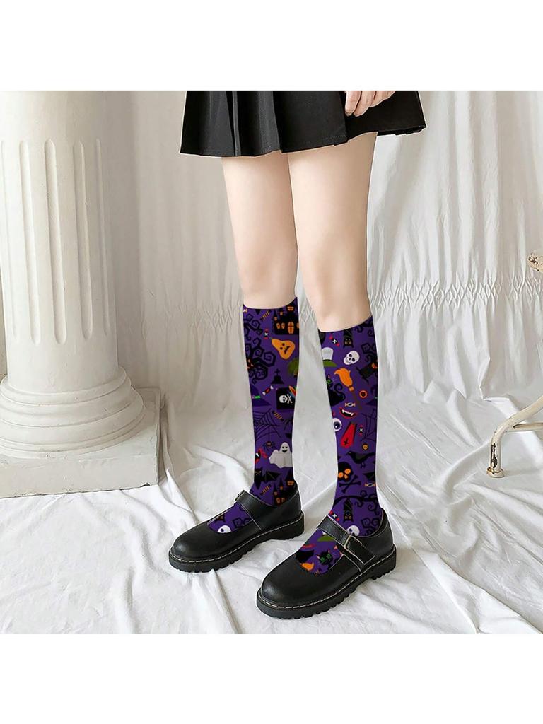 Novel, Happy, and Humorous Men's Socks 3D Animal Printed Women's Socks Personalized Halloween Funny Socks Halloween Gifts
